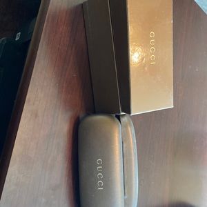 Gucci sunglass case with box